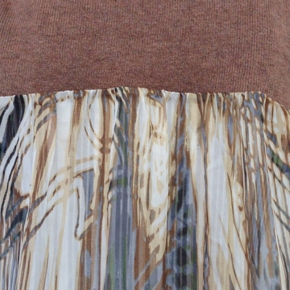 Subtle Luxury Vintage Cashmere Knit Blend Sweater Woven Silk Combo Size S/M - Picture 6 of 12